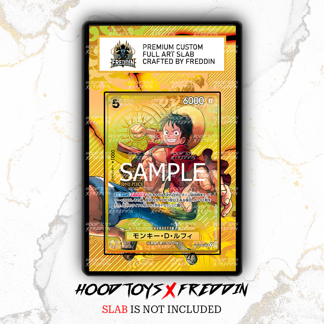 Monkey.D.Luffy [2nd Anniversary] ST13-015 | FREDDIN Full Art Slab