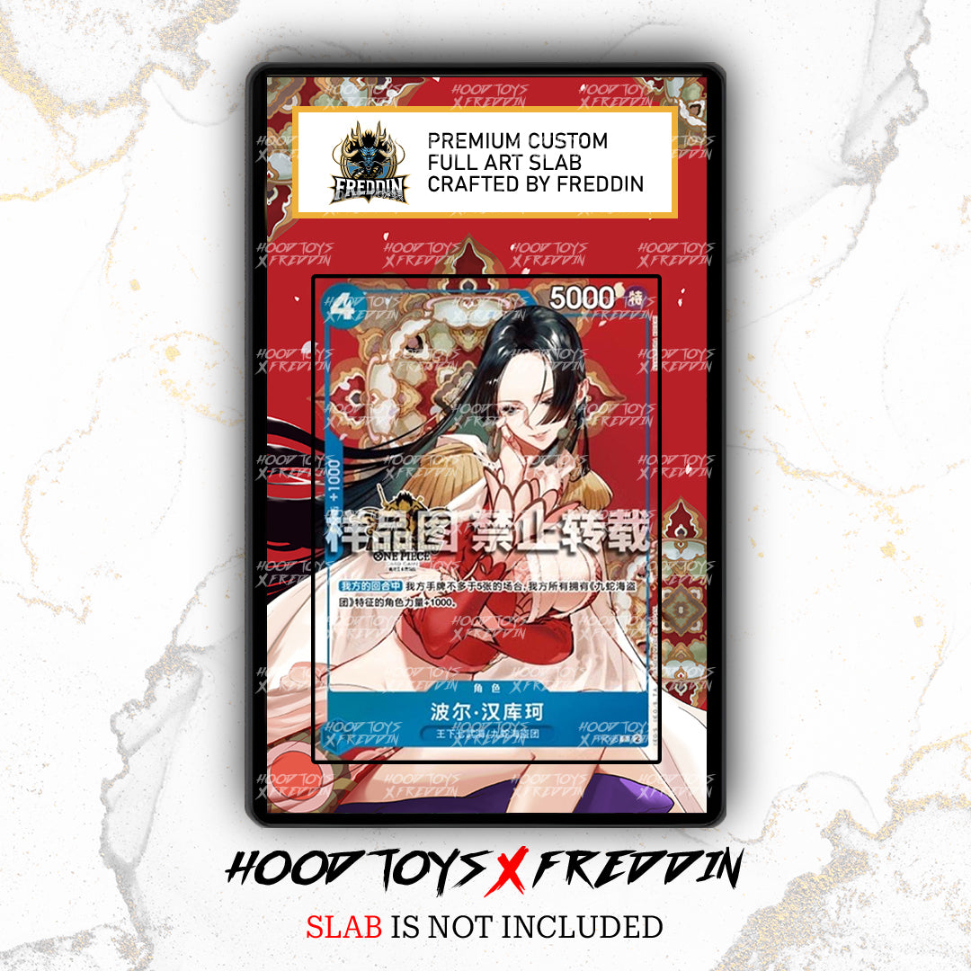 Boa Hancock [Chinese 3rd Anniversary] P-066 | FREDDIN Full Art Slab