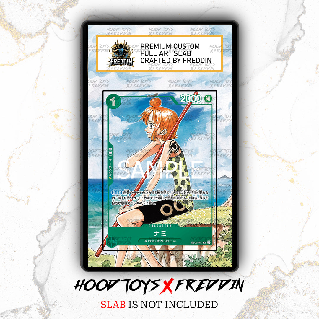 Nami [3rd Anniversary Guide] EB02-017 | FREDDIN Full Art Slab