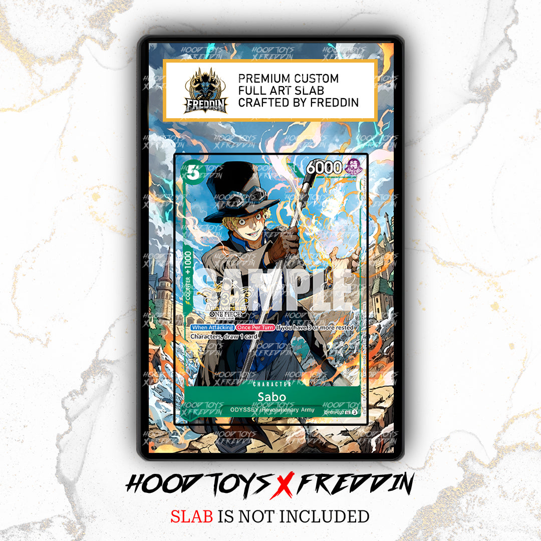 Sabo [3rd Anniversary Winner] OP09-027 | FREDDIN Full Art Slab