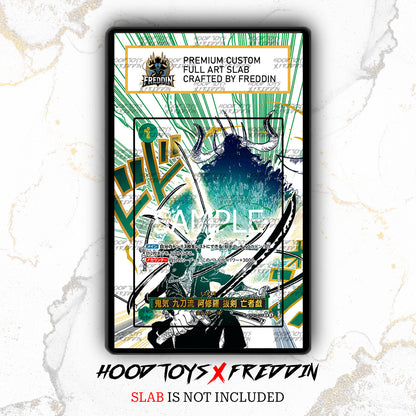 Demon Aura Nine Sword Style Asura Blades OP12-037 | FREDDIN Full Art Slab