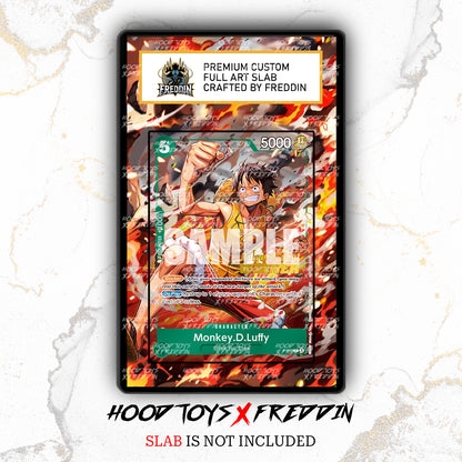 Monkey.D.Luffy P-135 | FREDDIN Full Art Slab