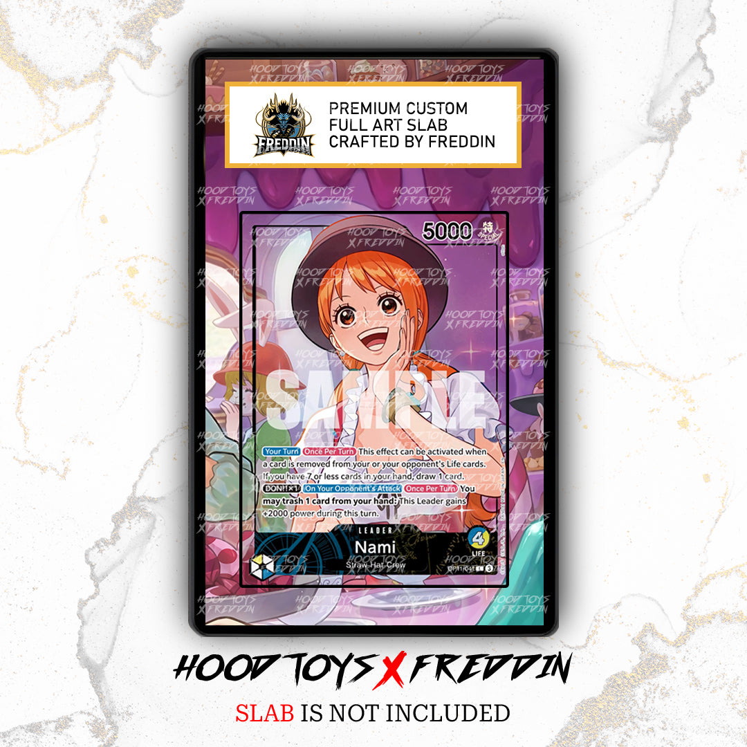 Nami [Whole Cake Island Arc] OP11-041 | FREDDIN Full Art Slab