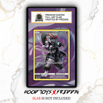 Armored Mewtwo #SM228 | FREDDIN Full Art Slab