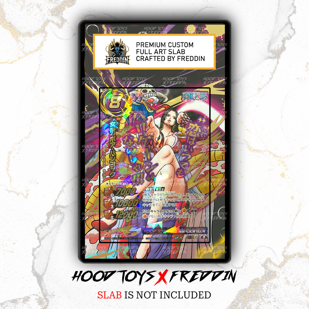 Miracle Battle Carddass Boa Hancock Super 72 | FREDDIN Full Art Slab