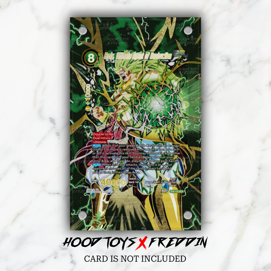 Broly, Ultimate Agent of Destruction [SCR Foil] BT6-125 | FREDDIN Full Art Case