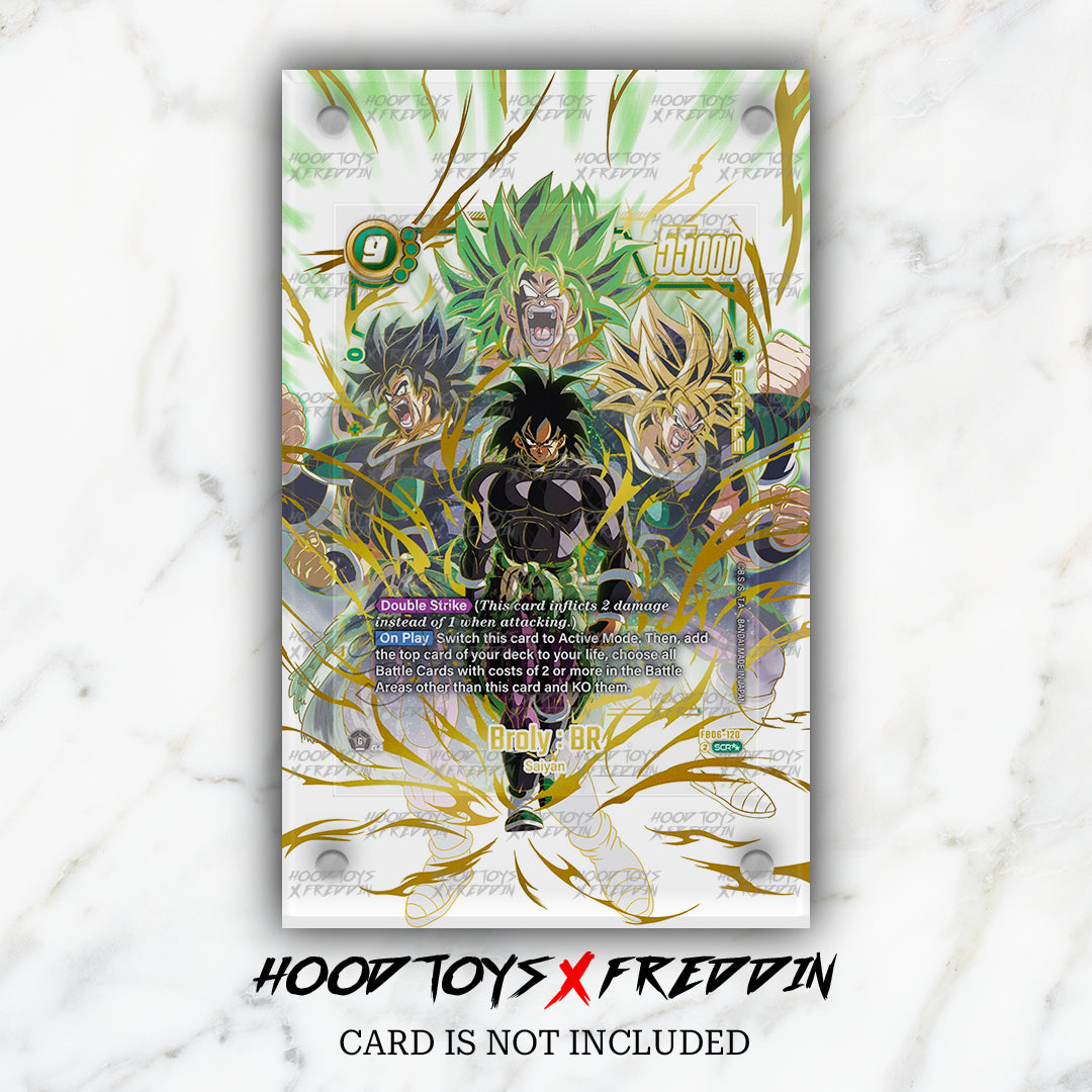 Broly : BR [Super Alternate Art] FB06-120 | FREDDIN Full Art Case