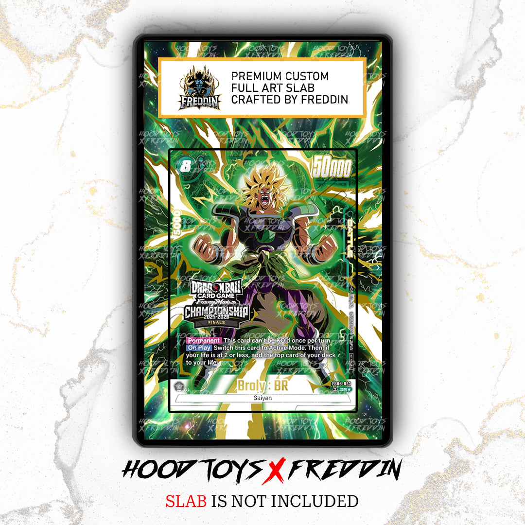 Broly : BR - FB06-063 | FREDDIN Full Art Slab