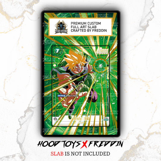 Broly: BR [Finalist] FP-014 | FREDDIN Full Art Slab