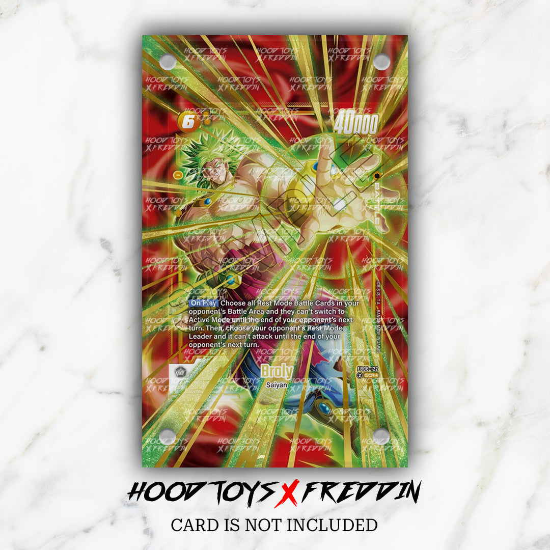 Broly [Alternate Art] FB08-122 | FREDDIN Full Art Case