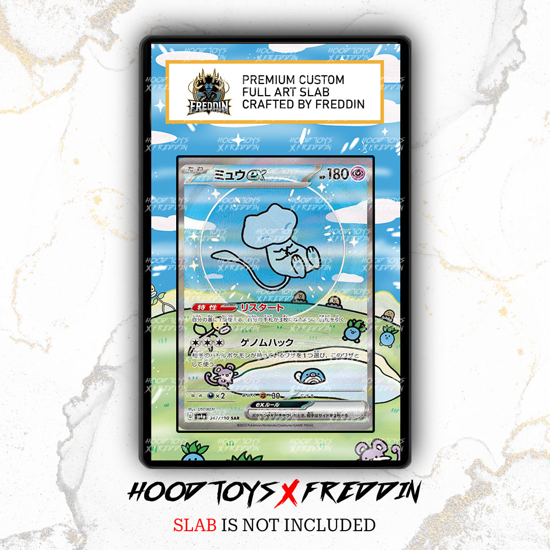 Mew ex #347 | FREDDIN Full Art Slab