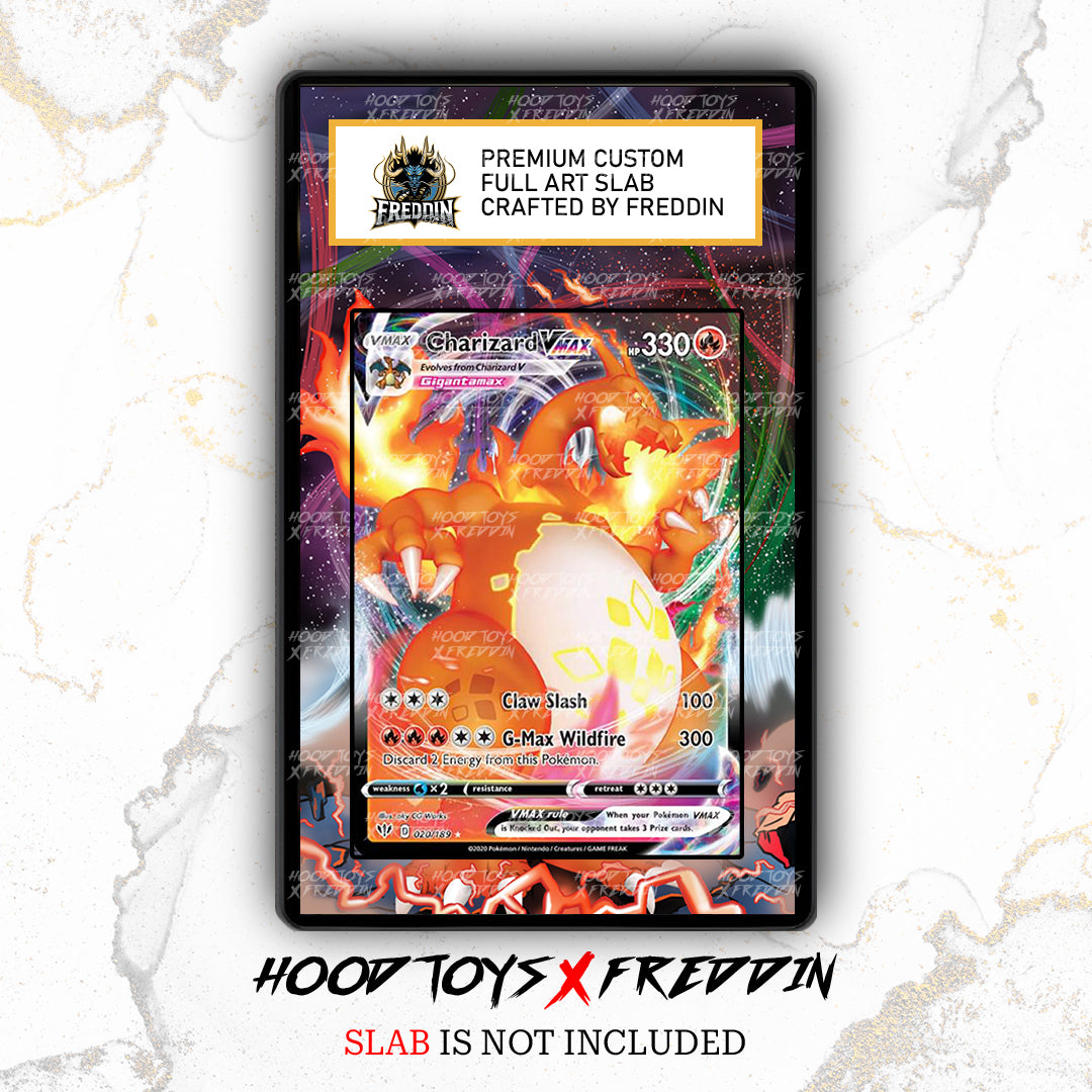 Charizard VMAX #20 | FREDDIN Full Art Slab