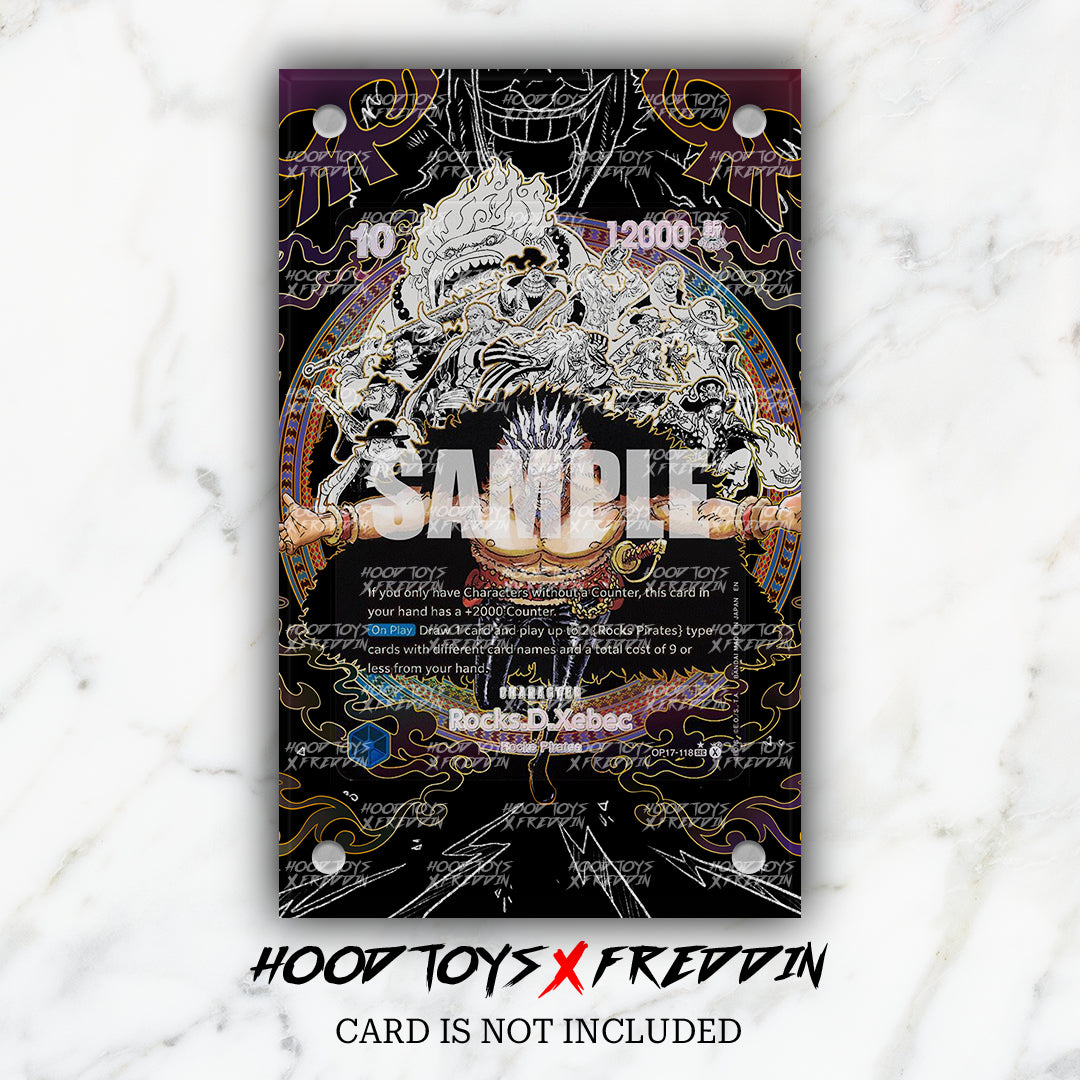 Rocks.D.Xebec [Super Alternate Art] OP17-118 | FREDDIN Full Art Case