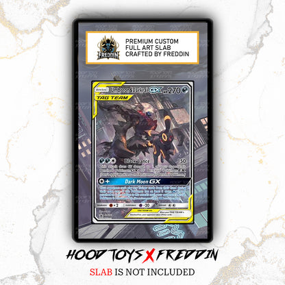 Umbreon & Darkrai GX #SM241  | FREDDIN Full Art Slab