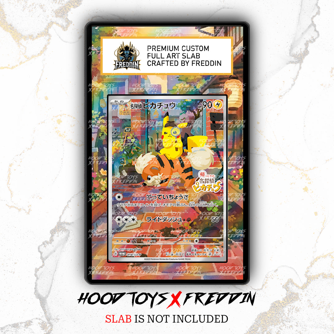 Detective Pikachu #98/SV-P | FREDDIN Full Art Slab