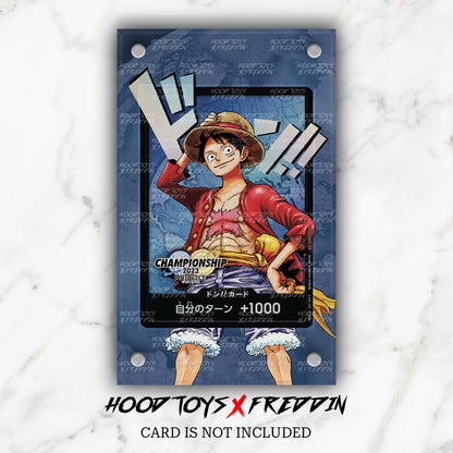 Luffy DON!! Card [Championship 2023]| FREDDIN Full Art Case