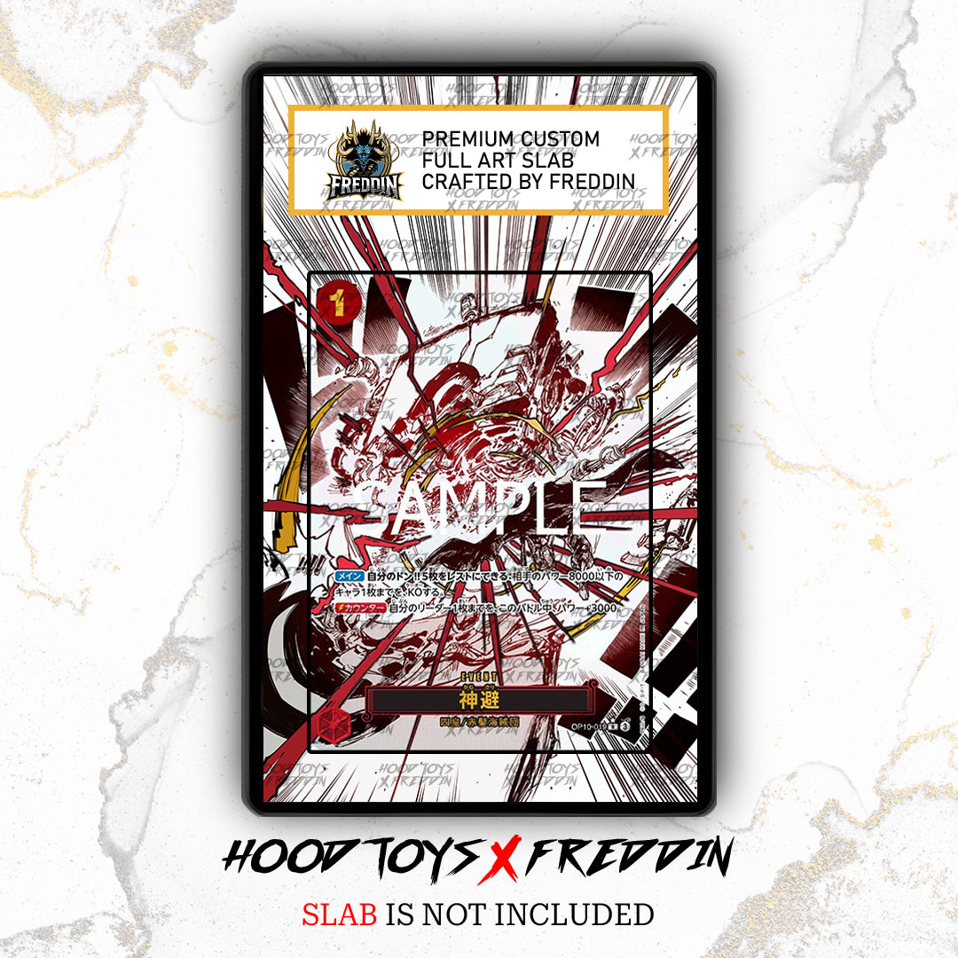 Divine Departure Shanks [Alternate Art] OP10-019 | FREDDIN Full Art Slab