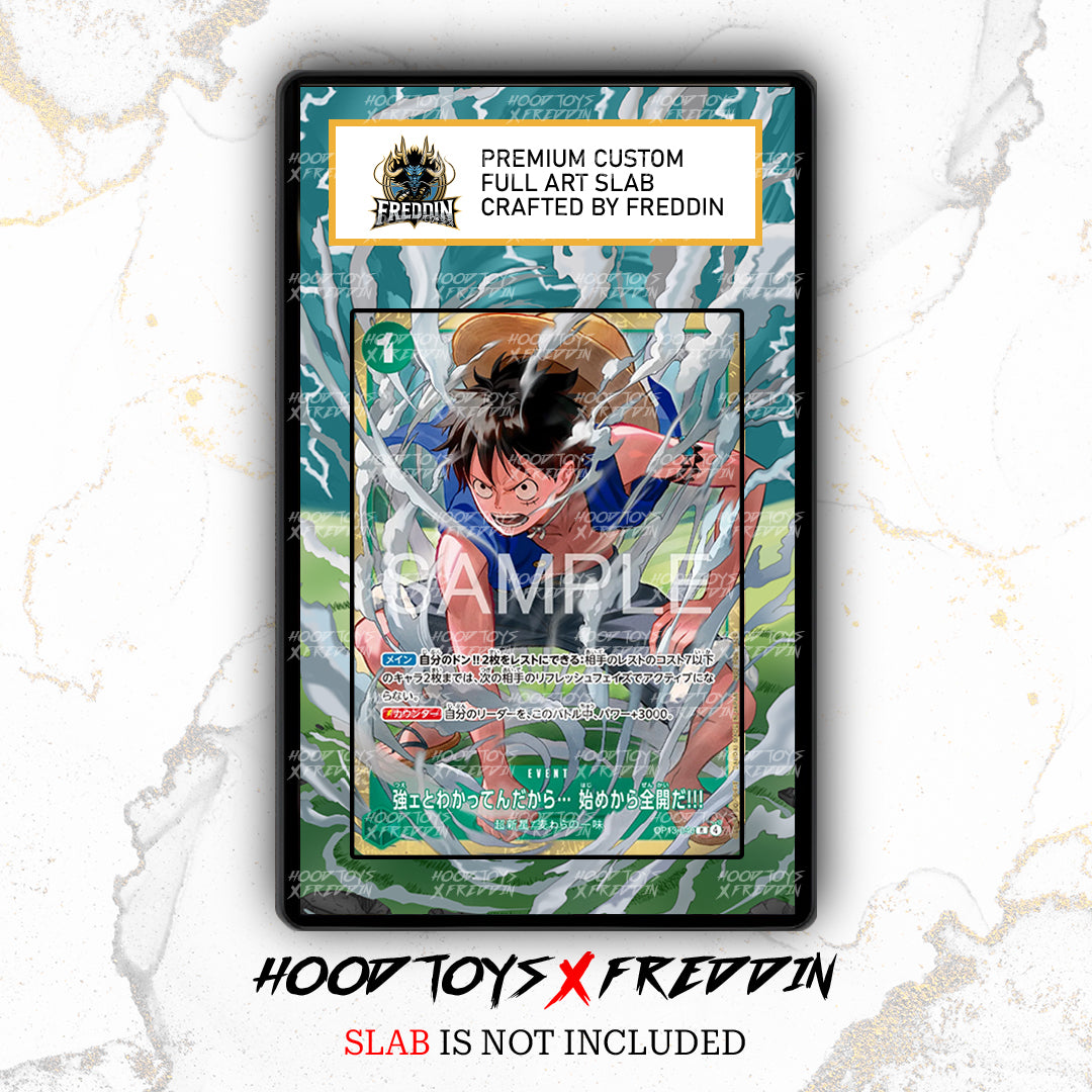 I Know You're Strong... So I'll Go All Out From The Very Start!!! [Standard Battle June 2026 Winner] OP13-040 | FREDDIN Full Art Slab