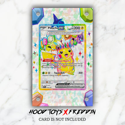 Pikachu ex #219 | FREDDIN Full Art Case
