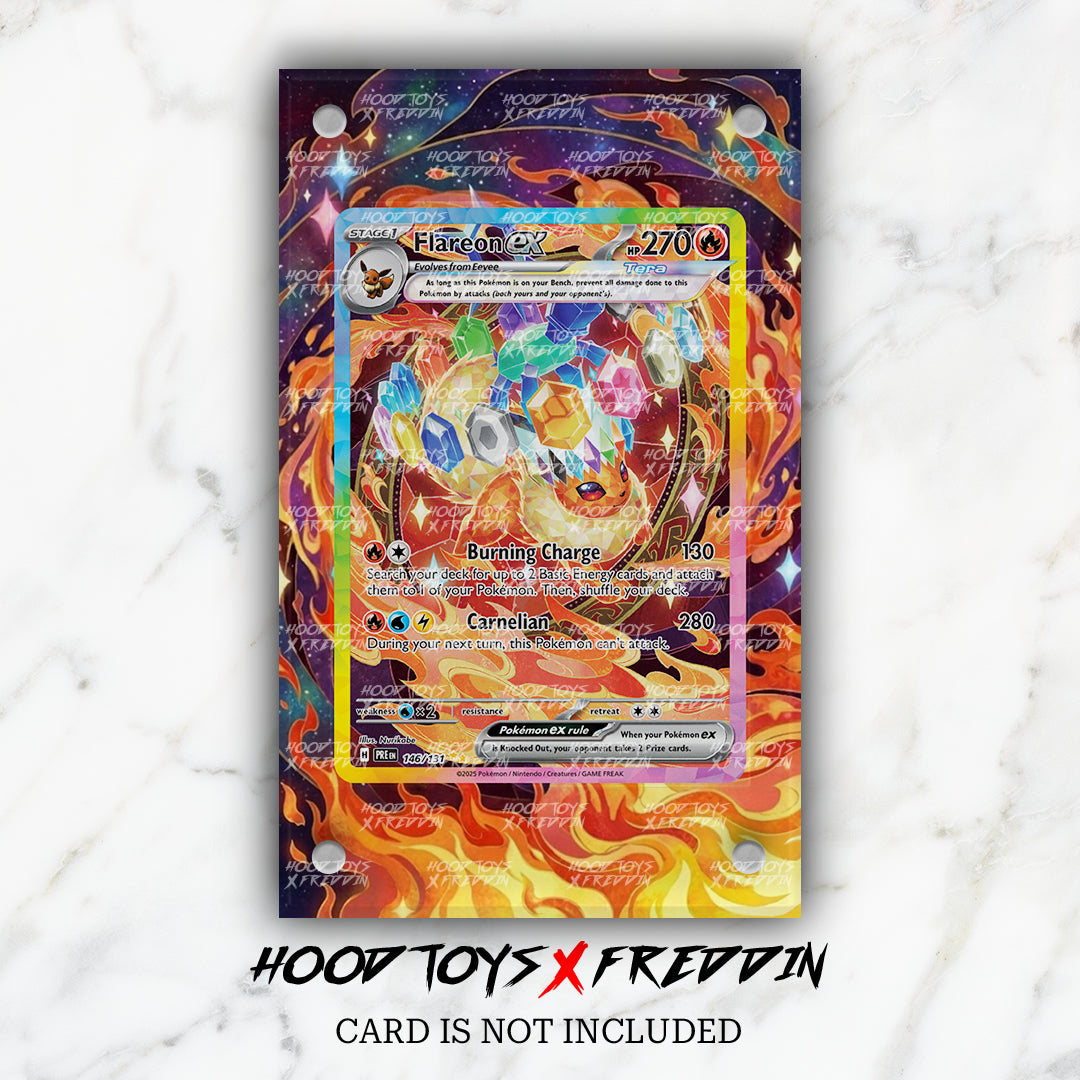 Flareon ex #146 | FREDDIN Full Art Case