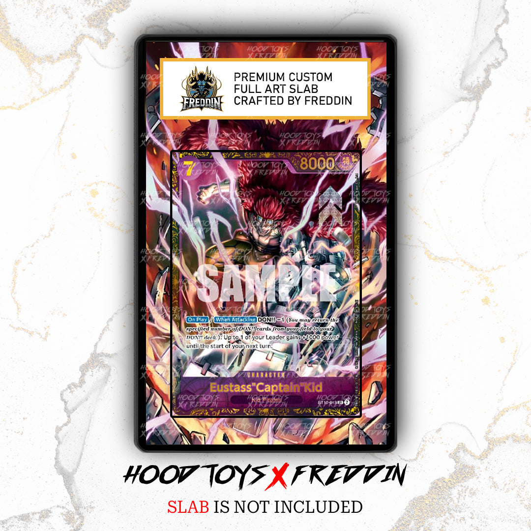 EustassCaptainKid [Top 32 Regional Prize] ST10-013 | FREDDIN Full Art Slab