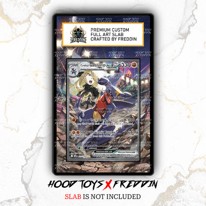 Cynthia's Garchomp EX #232 | FREDDIN Full Art Slab