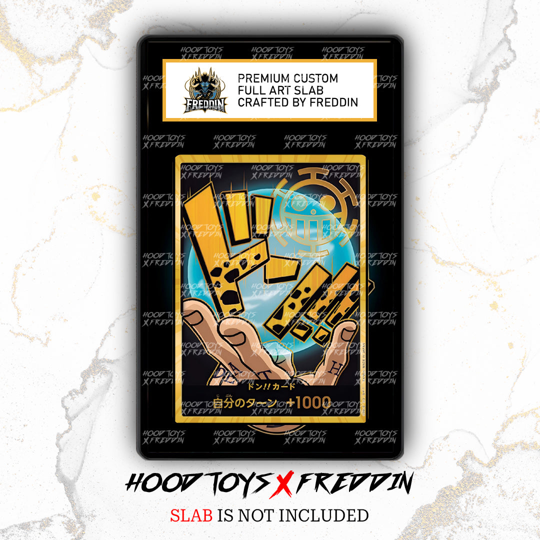 DON Card [Trafalgar Law Gold] | FREDDIN Full Art Slab