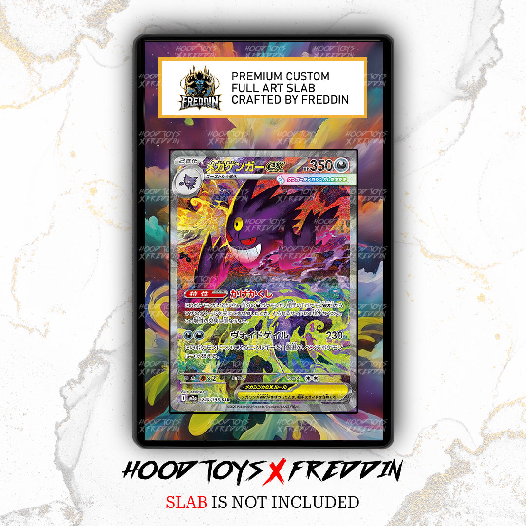 Mega Gengar ex #240 | FREDDIN Full Art Slab
