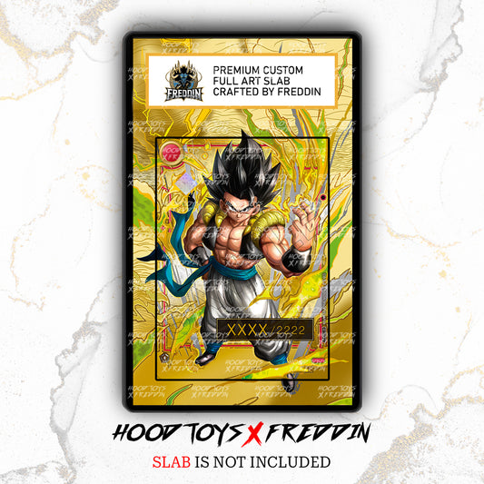 Gogeta : BR [Serialized] FB09-007 | FREDDIN Full Art Slab