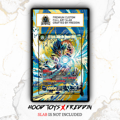 SSB Gogeta, Shining Blue Strongest Warrior BT26-138 | FREDDIN Full Art Slab
