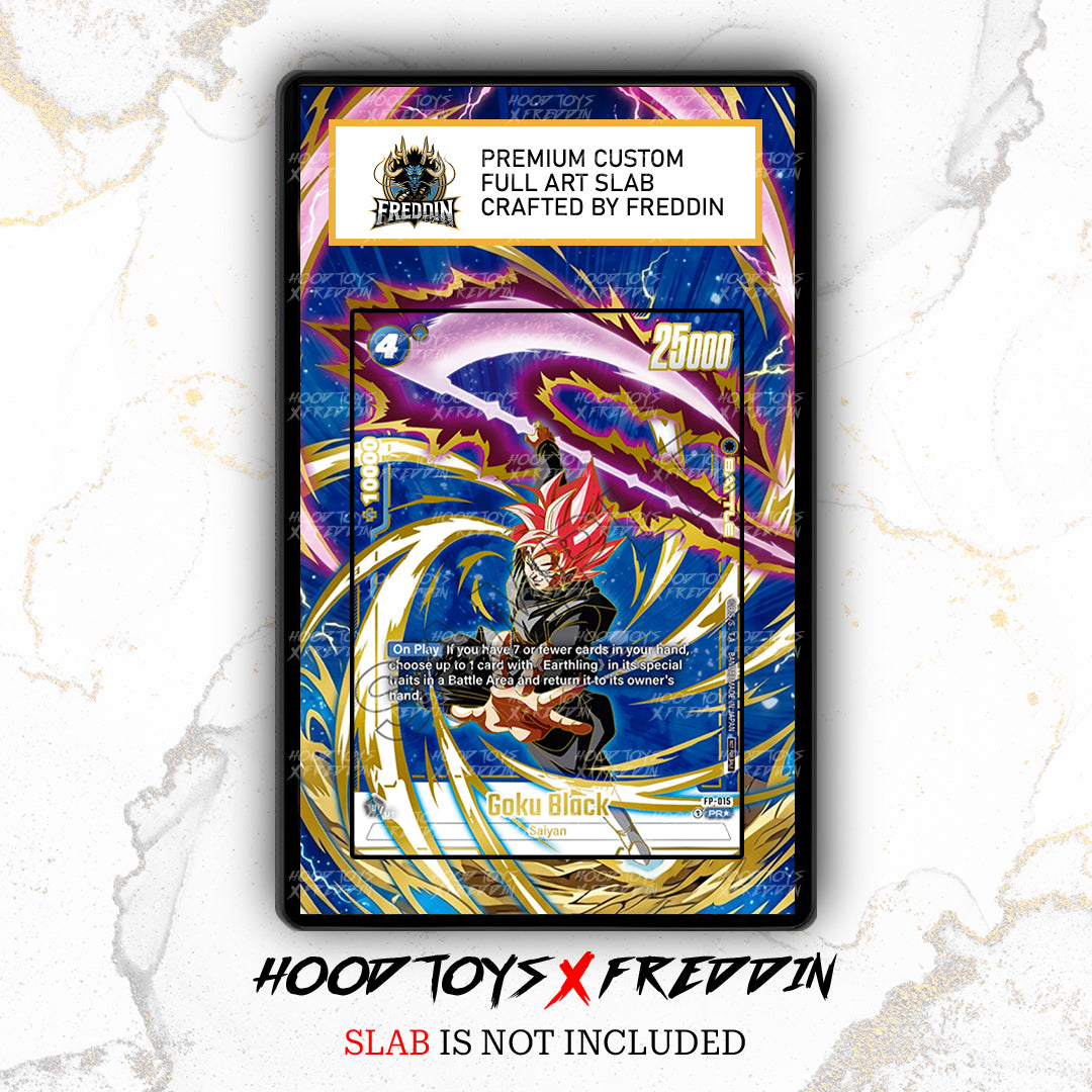 Goku Black [Finalist] FP-015 | FREDDIN Full Art Slab