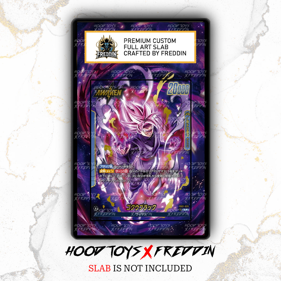 Goku Black [Alternate Art] FB01-035 | FREDDIN Full Art Slab