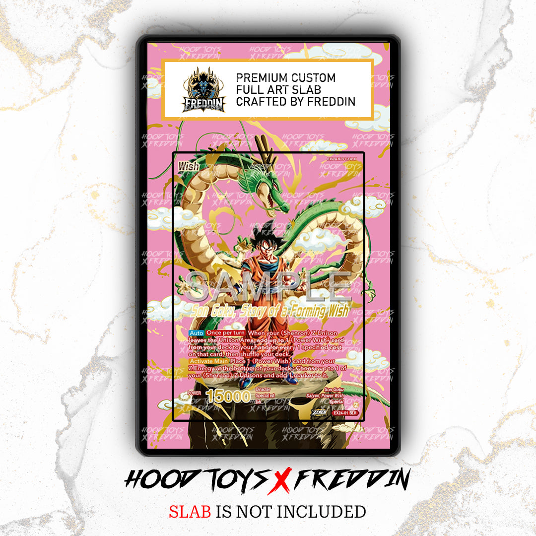 Son Goku, Story of a forming Wish [Alternate Art] EX24-01 | FREDDIN Full Art Slab