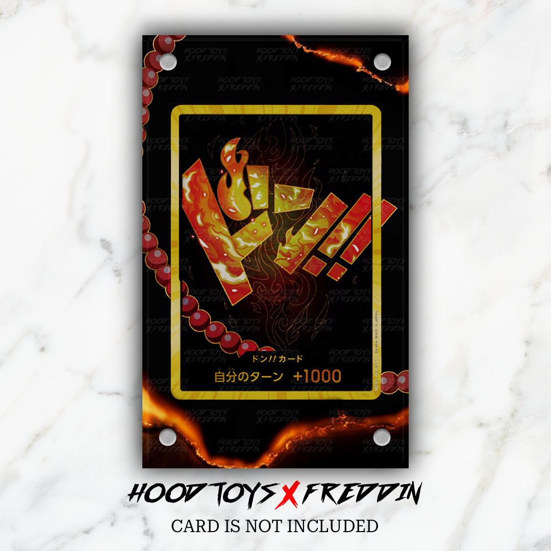 DON ! Card [Ace Gold Frame] | FREDDIN Full Art Case