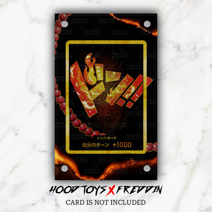 DON ! Card [Ace Gold Frame] | FREDDIN Full Art Case