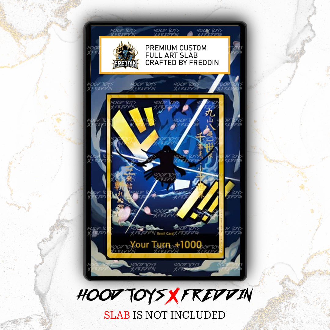 DON Card [Zoro Gold] | FREDDIN Full Art Slab