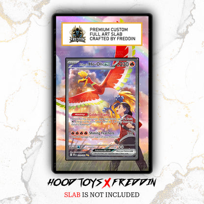 Ethan's Ho-Oh ex #230  | FREDDIN Full Art Slab