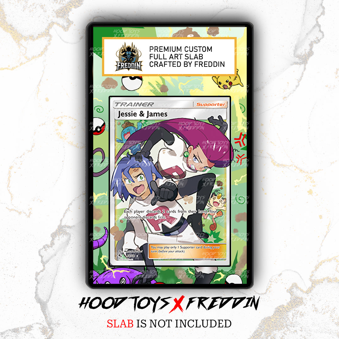Jessie & James #68 | FREDDIN Full Art Slab