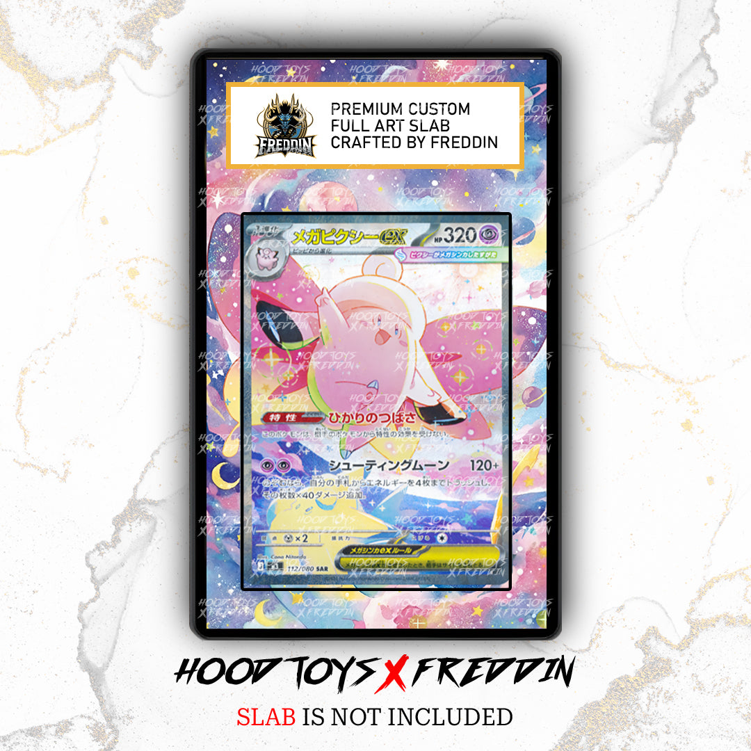 Mega Clefable ex #112 | FREDDIN Full Art Slab