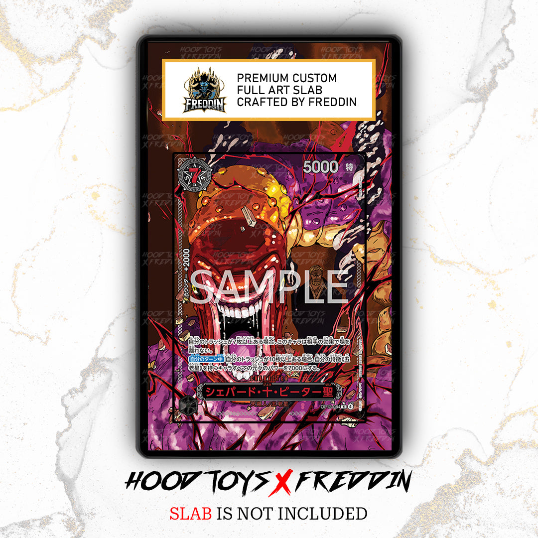 St. Shepherd Ju Peter [Red Alternate Art] OP13-084 | FREDDIN Full Art Slab