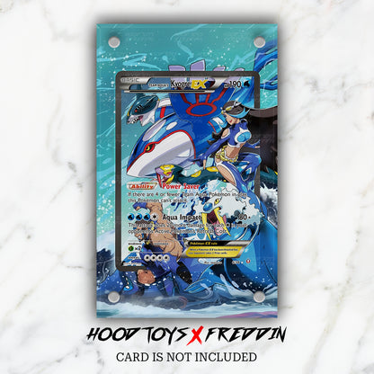 Team Aqua's Kyogre EX #6 | FREDDIN Full Art Case