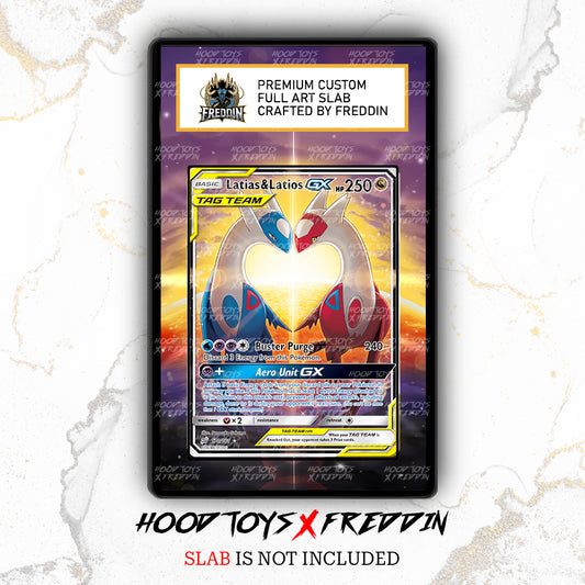 Latias & Latios GX #170 | FREDDIN Full Art Slab