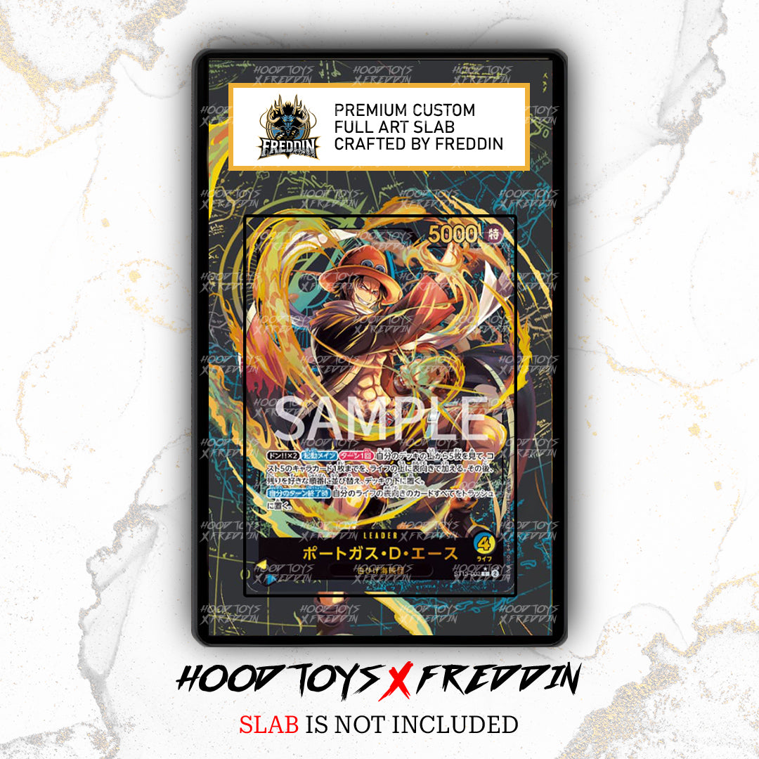 Portgas.D.Ace [Leader Collection] ST13-002 | FREDDIN Full Art Slab