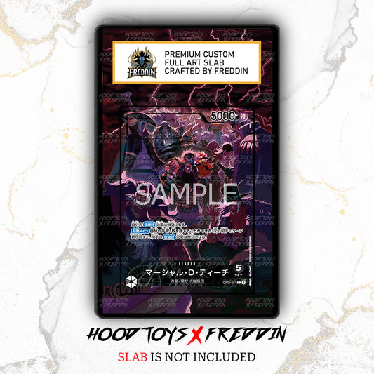 Marshall.D.Teach [2nd Anniversary] OP09-081 | FREDDIN Full Art Slab