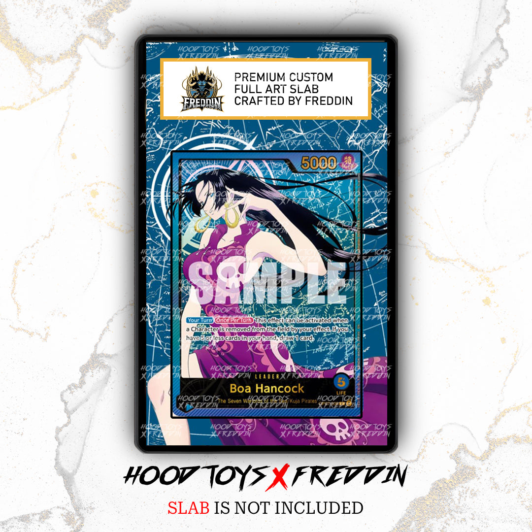 Boa Hancock [Leader Gold] OP07-038 | FREDDIN Full Art Slab