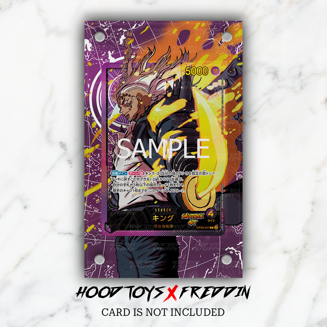 King [Leader Gold] OP08-057 | FREDDIN Full Art Case