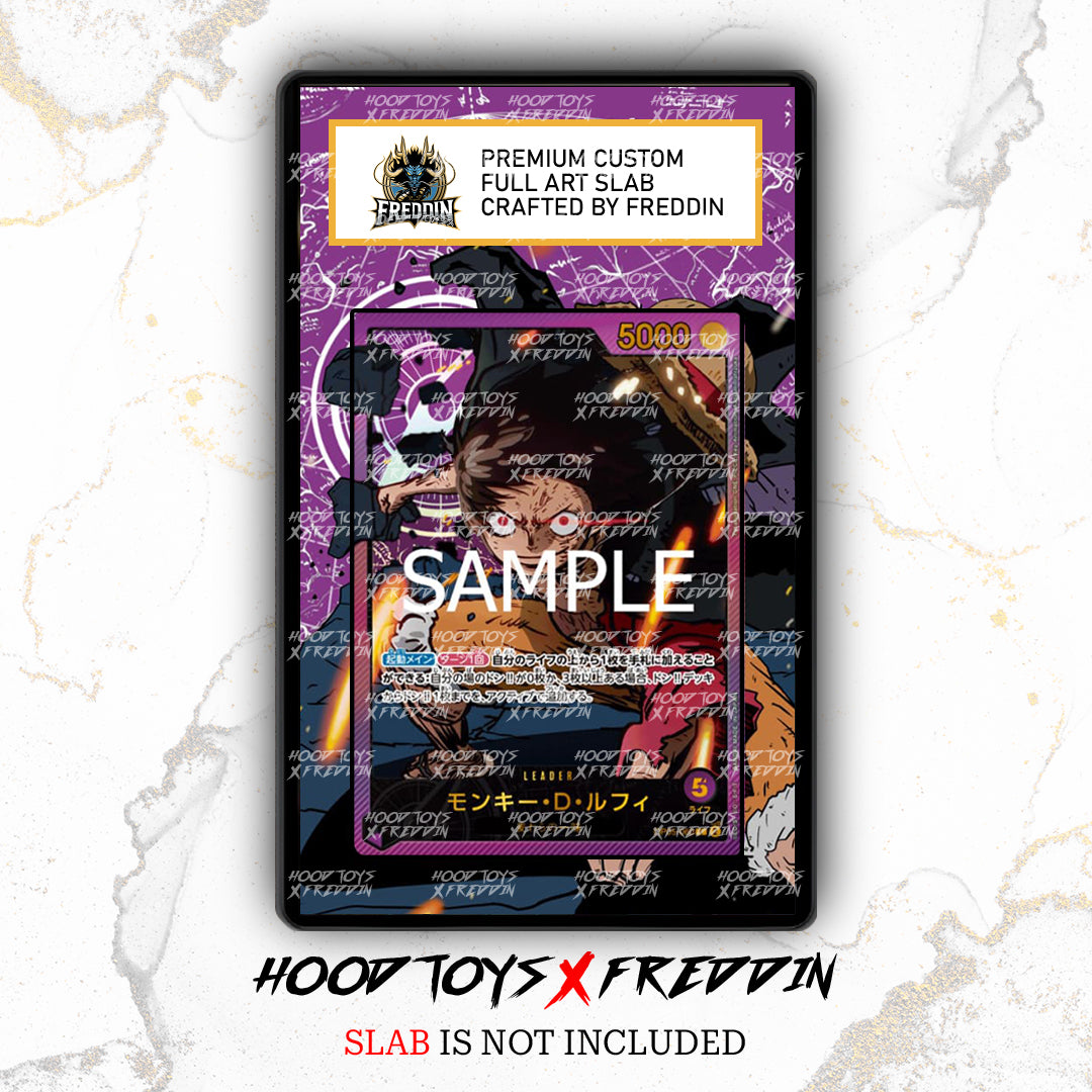 Monkey.D.Luffy [Leader Gold] OP05-060 | FREDDIN Full Art Slab