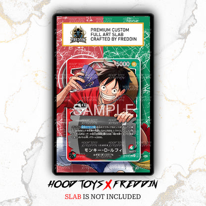 Monkey.D.Luffy [Ichiban Kuji] OP13-001 | FREDDIN Full Art Slab