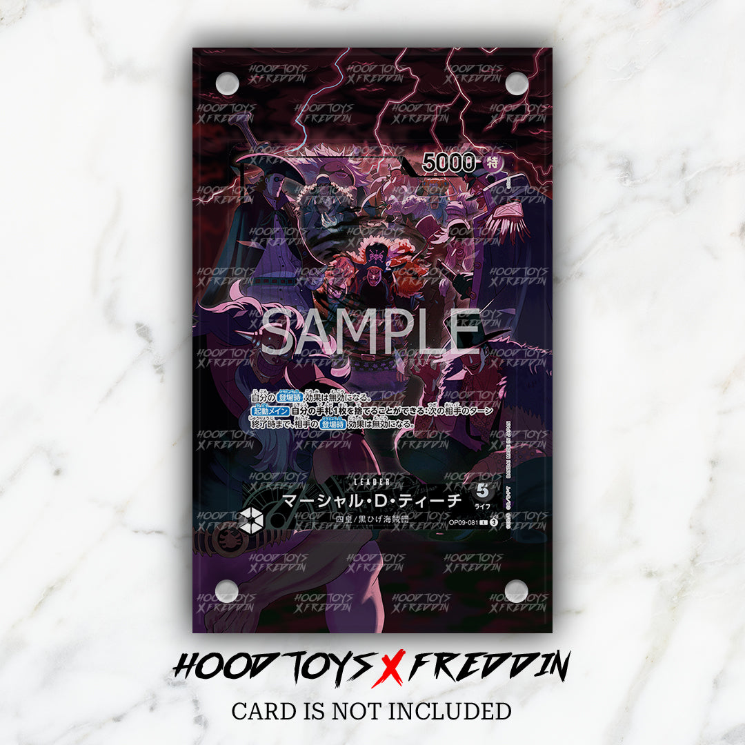 Marshall.D.Teach [2nd Anniversary] OP09-081 | FREDDIN Full Art Case