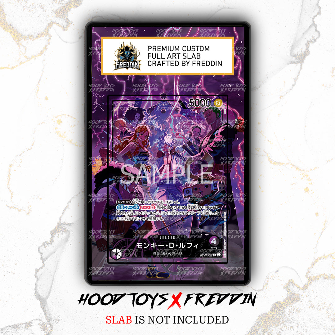 Monkey.D.Luffy [2nd Anniversary] OP09-061 | FREDDIN Full Art Slab